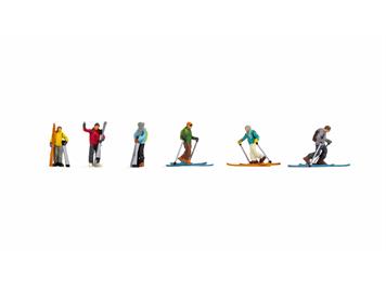 Noch 15823 Skitourengeher - H0 1:87