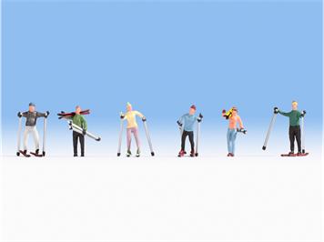 Noch 15827 Skifahrer - H0 (1:87)