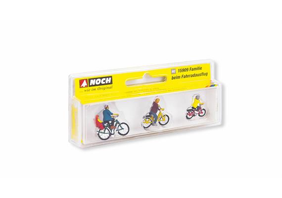 Noch 15909 Familie beim Fahrradausflug - H0 (1:87) | Bild 2