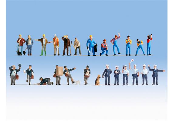 Noch 16109 Figuren XL-Set "Bei der Arbeit" HO | Bild 1