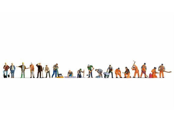 Noch 16111 XL-Set “Bei der Arbeit” - H0 (1:87)