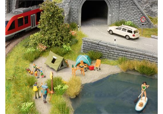 Noch 16201 Figuren-Themenwelt „Camping“ - H0 (1.87) | Bild 2