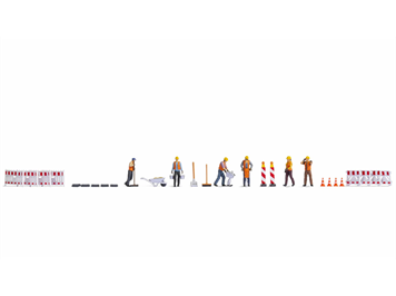 Noch 16262 Figuren-Themenwelt “Strassenarbeiten” - H0 (1:87)