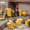 Noch 16265 Figuren-Themenwelt “Post” - H0 (1:87) | Bild 2