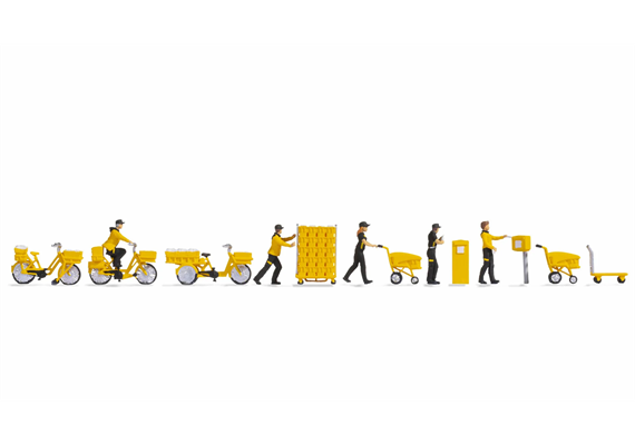 Noch 16265 Figuren-Themenwelt “Post” - H0 (1:87) | Bild 1