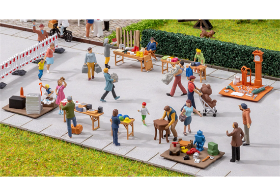 Noch 16281 Figuren-Themenwelt „Flohmarkt“ - H0 (1:87) | Bild 2