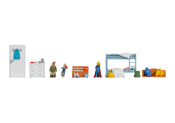 Noch 16288 Figuren-Themenwelt "Kinderzimmer" - H0 (1:87)