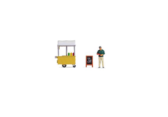 Noch 16505 Tiny-Scenes „Hot-Dog Stand“ - H0 (1:87)