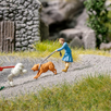 Noch 16602 Funny-Scenes „Hundebegegnung" - H0 (1:87) | Bild 2