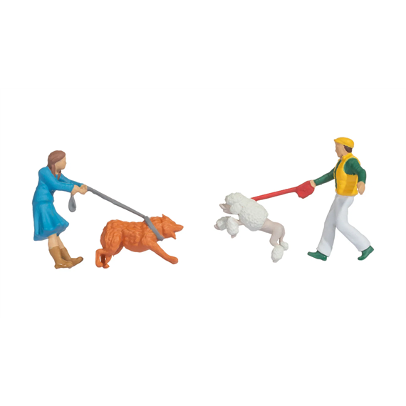 Noch 16602 Funny-Scenes „Hundebegegnung" - H0 (1:87)