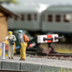 Noch 16604 Funny-Scenes „Raucherpause" - H0 (1:87) | Bild 2