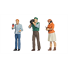 Noch 16605 Funny-Scenes „Reporter Team" - H0 (1:87)