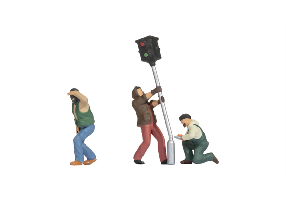 Noch 16611 Funny-Scenes „Zu schnell" - H0 (1:87) | Bild 1