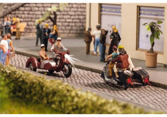 Noch 17514 Motorradfahrer beleuchtet mit 3 LED's | Bild 2