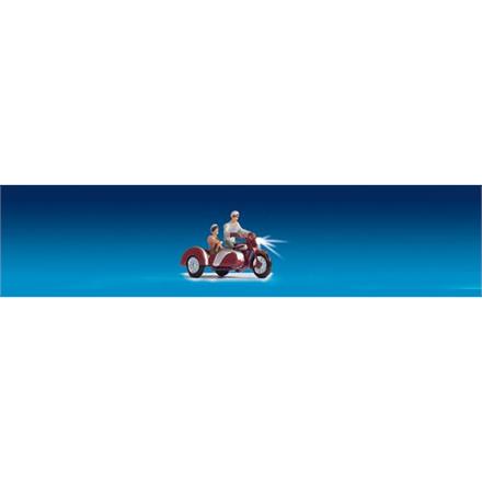 Noch 17514 Motorradfahrer beleuchtet mit 3 LED's