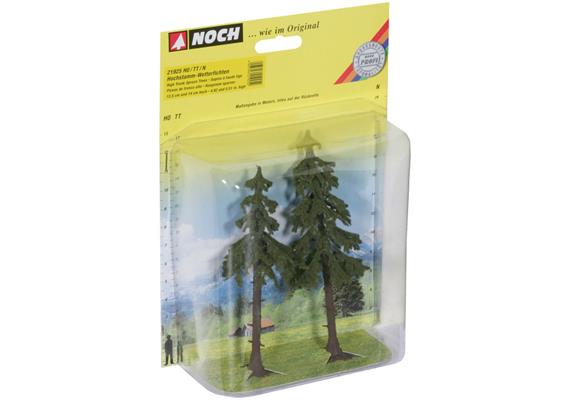 NOCH 21925 2 Hochstammfichten 12,5 und 14 cm hoch | Bild 3