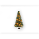 Noch 22131 Beleuchteter Weihnachtsbaum grün mit 30 LED - H0, TT, 0