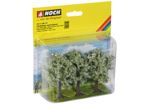 Noch 25111 Obstbäume weiss blühend - H0 (1:87) | Bild 2