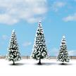 Noch 25234 Schneetannen, 3 Stück, 8 - 12 cm | Bild 1