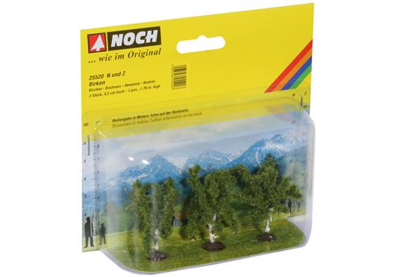 Noch 25520 Birken, 3 Stück | Bild 2