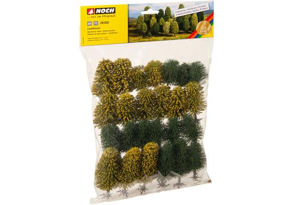 Noch 26302 Laubbäume, 25 Stück, 6, 5 -11 cm - H0 (1:87)