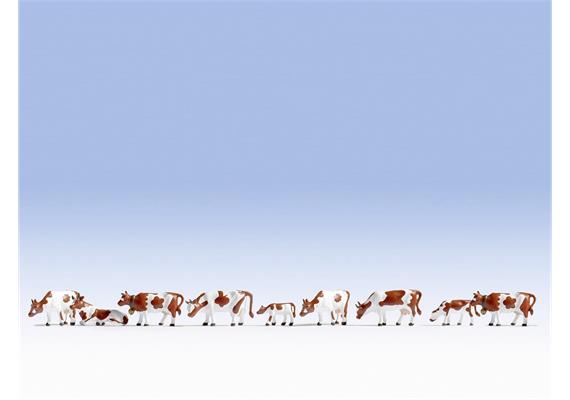 Noch 36723 Kühe braun-weiss - N (1:160)