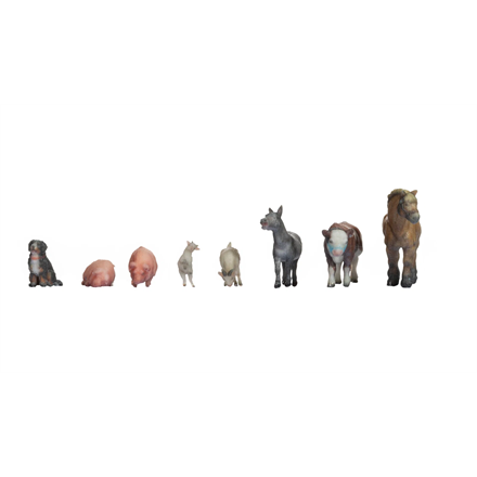 Noch 44705 Tiere auf dem Bauernhof - Z (1:220)