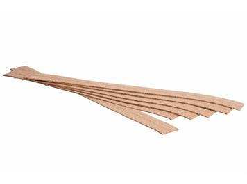 NOCH 50492 Kork-Gleisbettung, 2 mm hoch, 18 Stück, je 2,8 x 50 cm - N (1:160)