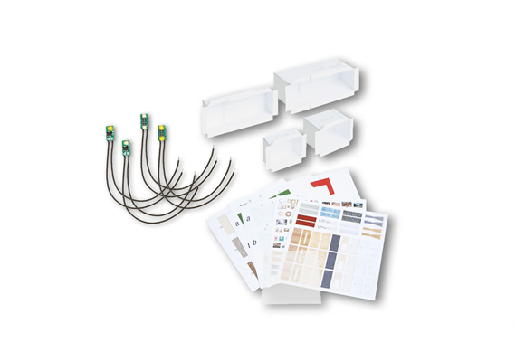 Noch 51250 micro-rooms LED-Gebäude-Beleuchtungs-Set - H0 (1:87) | Bild 1