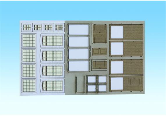NOCH 56422 Fenster & Türen Industrie HO | Bild 1