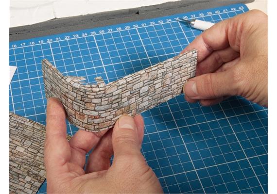 NOCH 56721 3D-Kartonplatte "Altstadtpflaster", 25 x 12,5 cm - H0 (1:87) | Bild 4