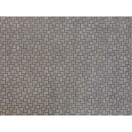 NOCH 56722 3D-Kartonplatte "Modernes Pflaster" - H0 (1:87)