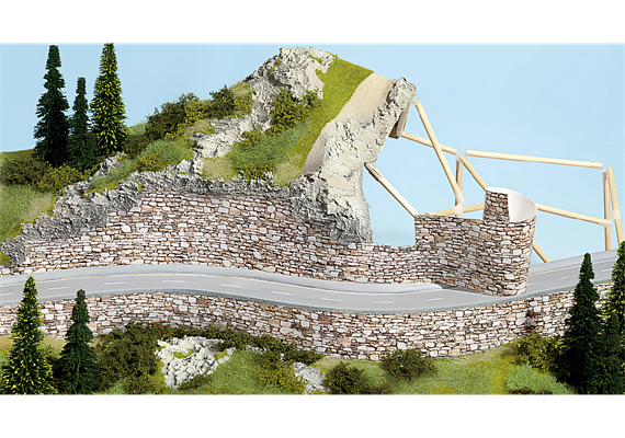 Noch 57530 Mauerplatte "Basalt" | Bild 2