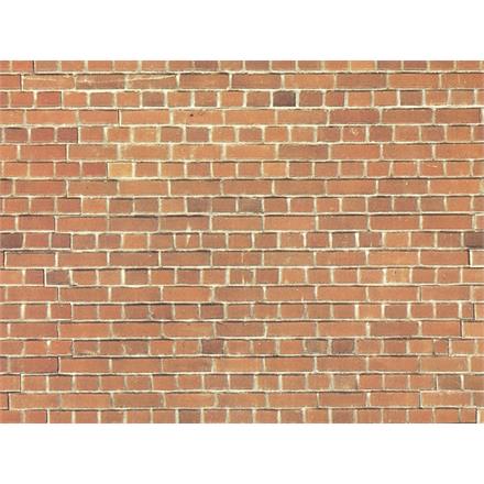 Noch 57730 Mauerplatte "Ziegelstein", extra lang