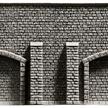 NOCH 58059 Arkadenmauer extra lang, 66,8 x 12,5 cm - H0 (1:87) | Bild 1
