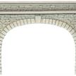 Noch 58062 Tunnel-Portal 2-gl. Naturstein - H0 (1:87) | Bild 1