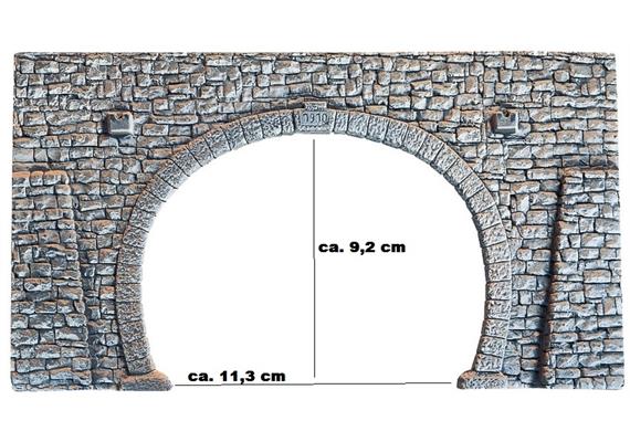 Noch 58248 Tunnel-Portal 2-gleisig - H0 (1:87) | Bild 2