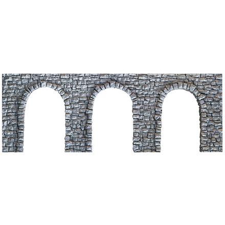 Noch 58260 Bruchsteinarkade offen, 27 x 10 cm - H0 (1:87)