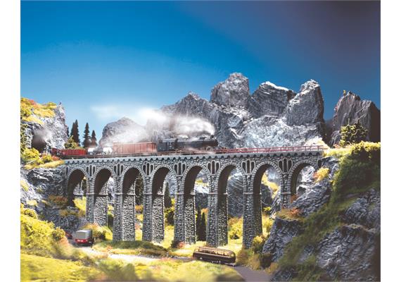 Noch 58661 Brückenpfeiler Bruchstein-Viadukt - H0 (1:87) | Bild 3