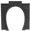 NOCH 60010 Tunnel-Portal, 1-gleisig, 2 Stück, je 11 x11 cm - H0 (1:87) | Bild 1