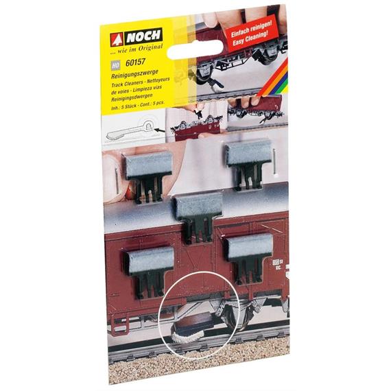 NOCH 60157 Reinigungszwerge, 5 Stück - H0 (1:87)