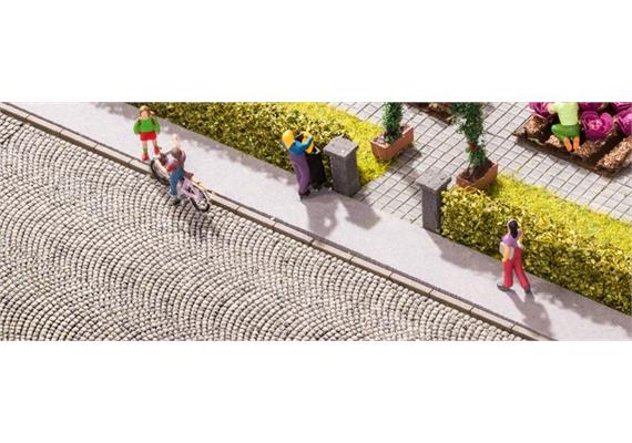 Noch 60316 Struktur-Kurve Kopfsteinpflaster - H0 (1:87) | Bild 3