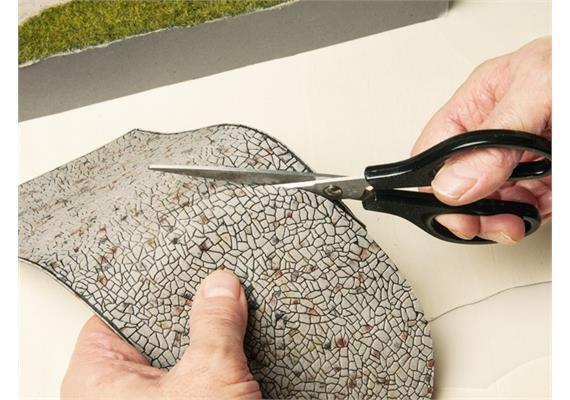 Noch 60351 Strukturfolie Dachpfanne dunkelrot | Bild 2