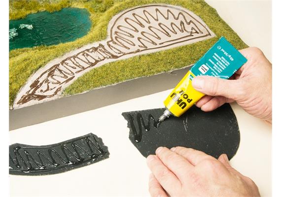 Noch 60372 3D-Strukturfolie „Mauerwerk Quader" - H0 (1:87) | Bild 3