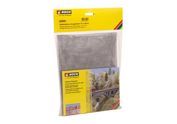 NOCH 60990 Gelände-Alugewebe, 100 x75 cm, gefaltet im Beutel | Bild 1