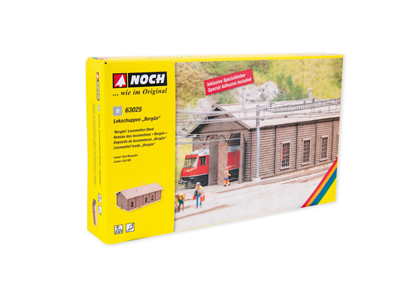 Noch 63025 Lokschuppen „Bergün“ - N (1:160) | Bild 2
