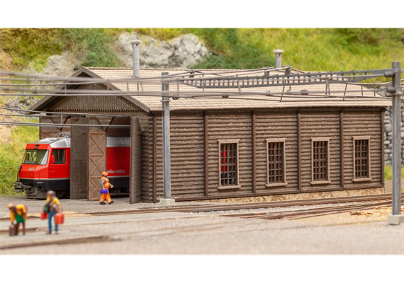 Noch 63025 Lokschuppen „Bergün“ - N (1:160) | Bild 1