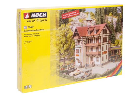Noch 66407 Laser-Cut Romantik-Hotel Schönblick - H0 (1:87) | Bild 2