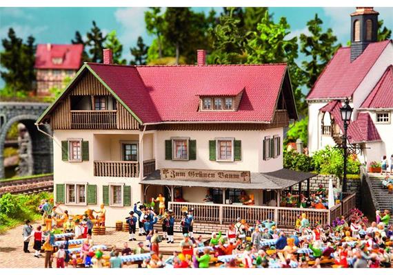 Noch 66408 Laser-Cut Gaststätte zum Grünen Baum HO | Bild 1