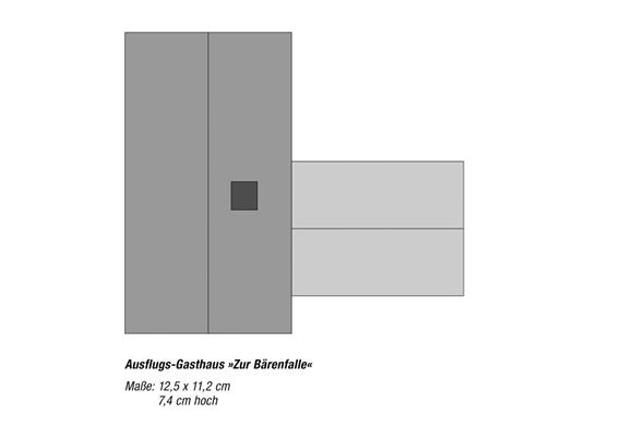 Noch 66409 Laser-Cut Ausflugs-Gaststätte "zur Bärenfalle" HO | Bild 4
